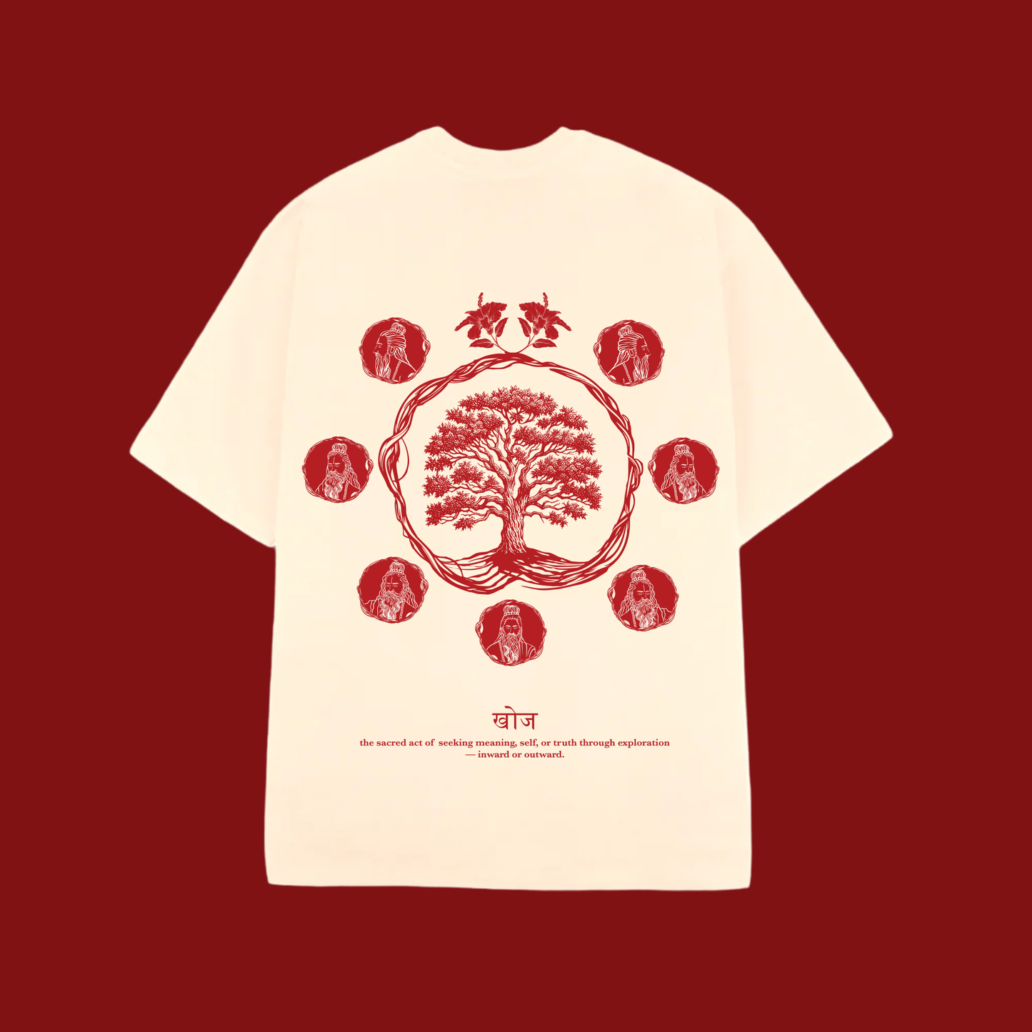 Saptarishi t-shirt - Khoj Clothing